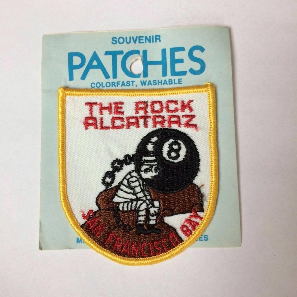 VINTAGE PATCH NEW IN PACKAGE THE ROCK ALCATRAZ